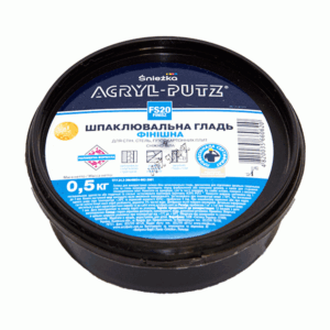 Акріл путц готовий 0.5кг